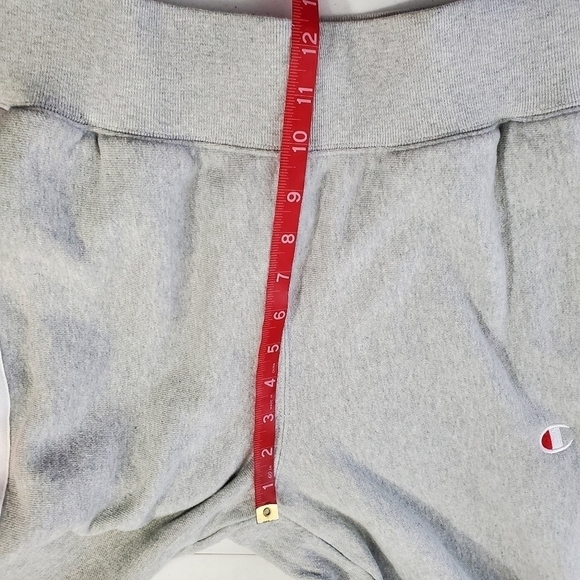 Champion Reverse Weave Jogger Sweatpants Size Small Colorblock Gray - Picture 9 of 12